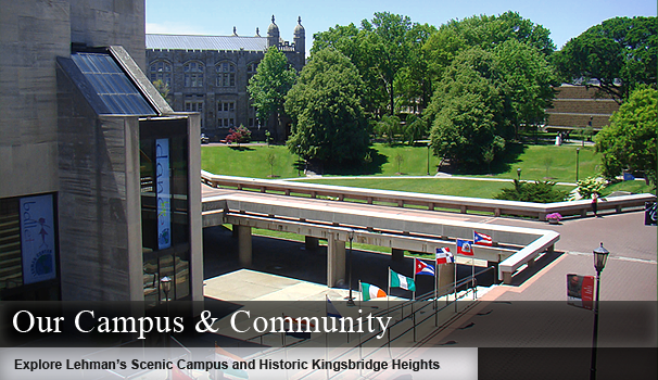 A view of Lehman College