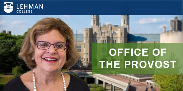 Message from the Office of the Provost