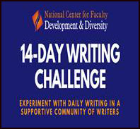 Graphic of NCFDD 14 Day Writing Challenge