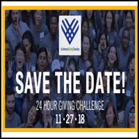 Save the Date 24 Hour Giving Challenge