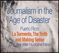 Graphic for Panel,'Journalism in the Age of Disaster'