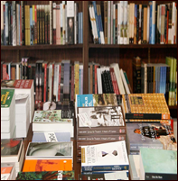 Photo of bookstore shelves