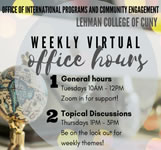 Lehman College Virtual Office Hours
