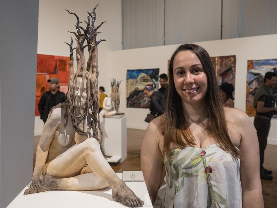 Lehman Graduate’s First Solo Art Exhibition Presented at the National Arts Club