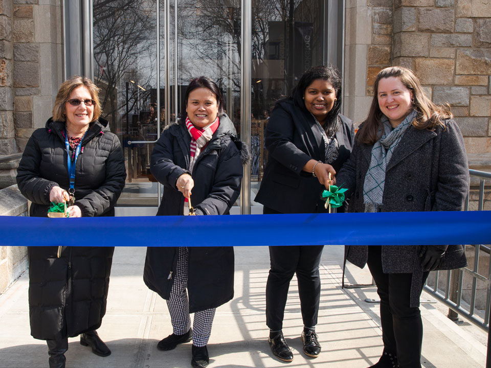 The new Lehman College Bookstore opens.