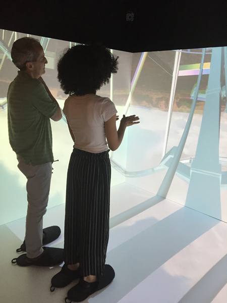 BRONX INTERNATIONAL HIGH SCHOOL Visits Lehman College VR Lab CUNY on the Concourse