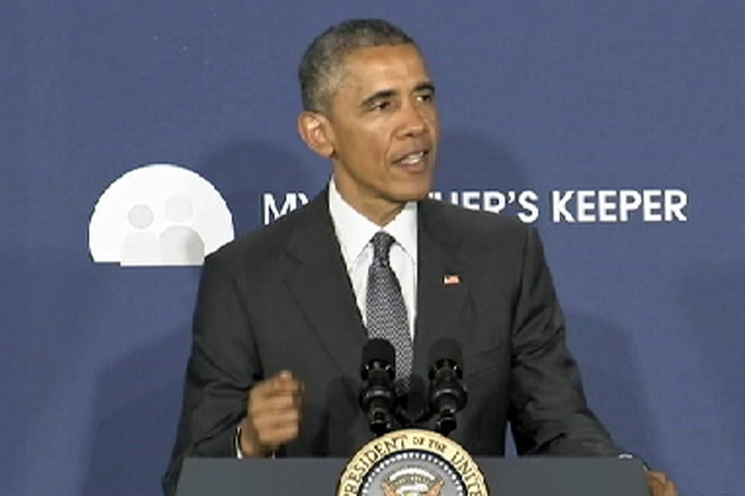 President Barack Obama Launches My Brother's Keeper Alliance at Lehman College
