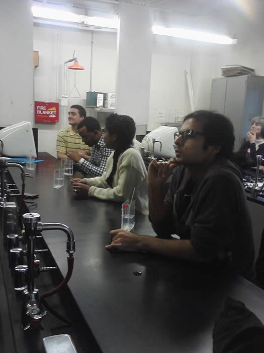 Listening to Flavio Fenton's explanations