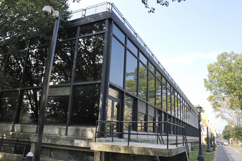 Fine Arts Building former library and Shuster Hall