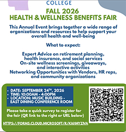 Fall 2026 Health & Wellness Benefits Fair