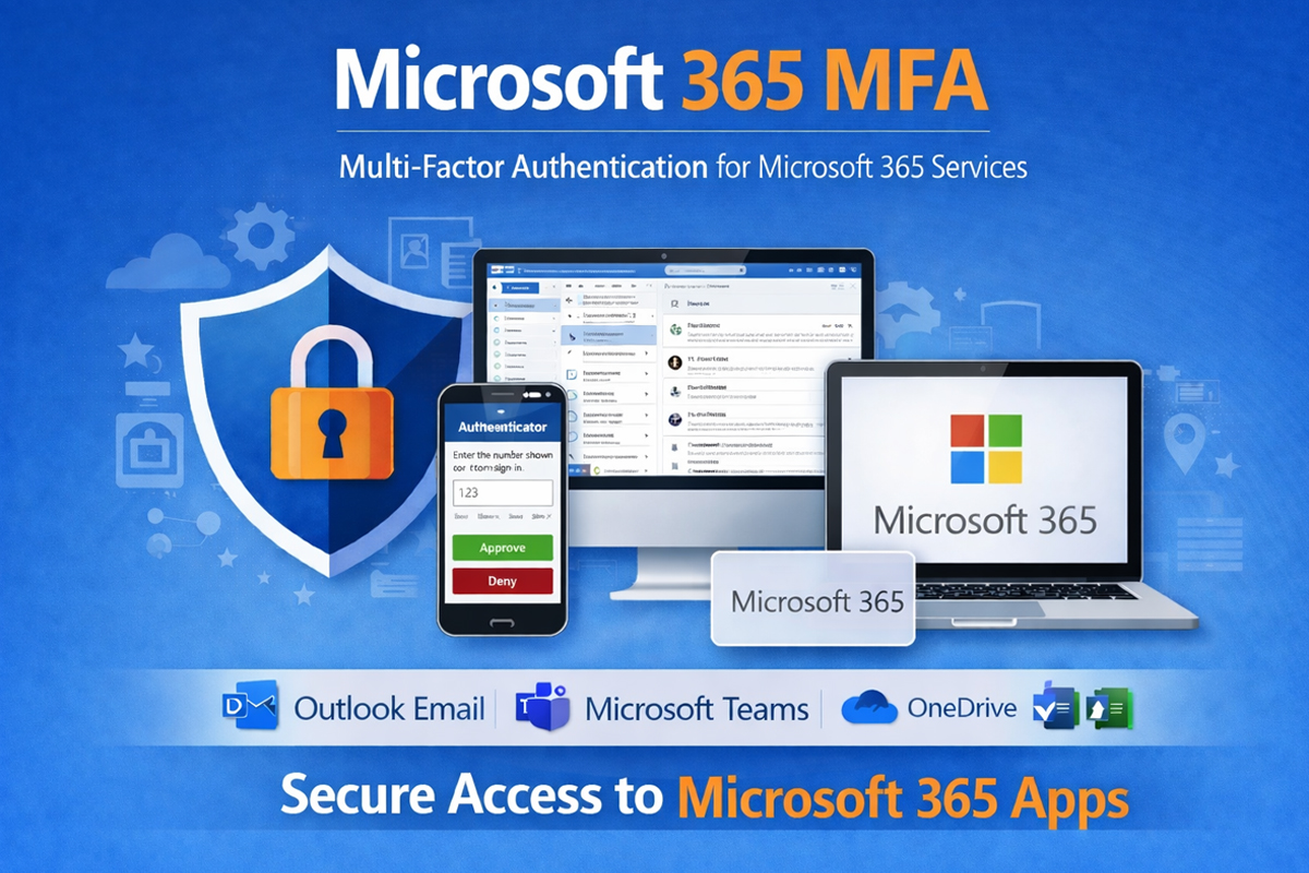 Microsoft 365 MFA Login Image Tile