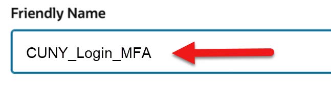 Setting Up CUNY Login MFA 9