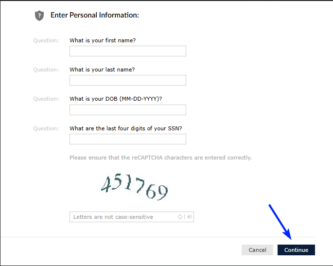 Activating Your Lehman Login Account - step3