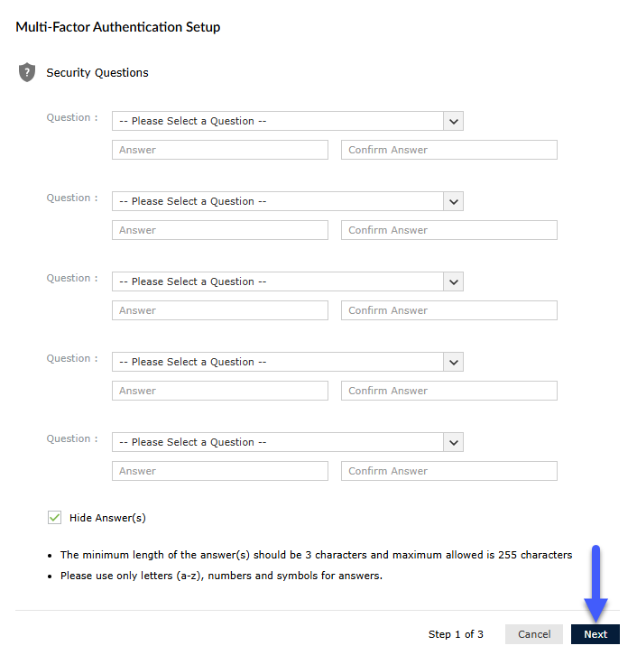 Activating Your Lehman Login Account - step 4