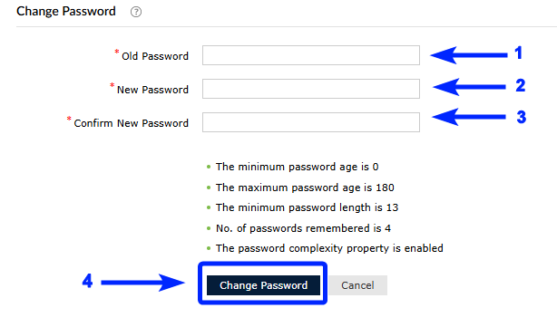 How to Change Your Lehman Login Account Password - Step 4