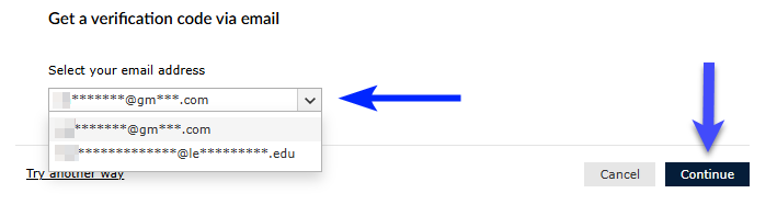 Resetting Your Lehman Login Password Using Recovery Email - Step 4