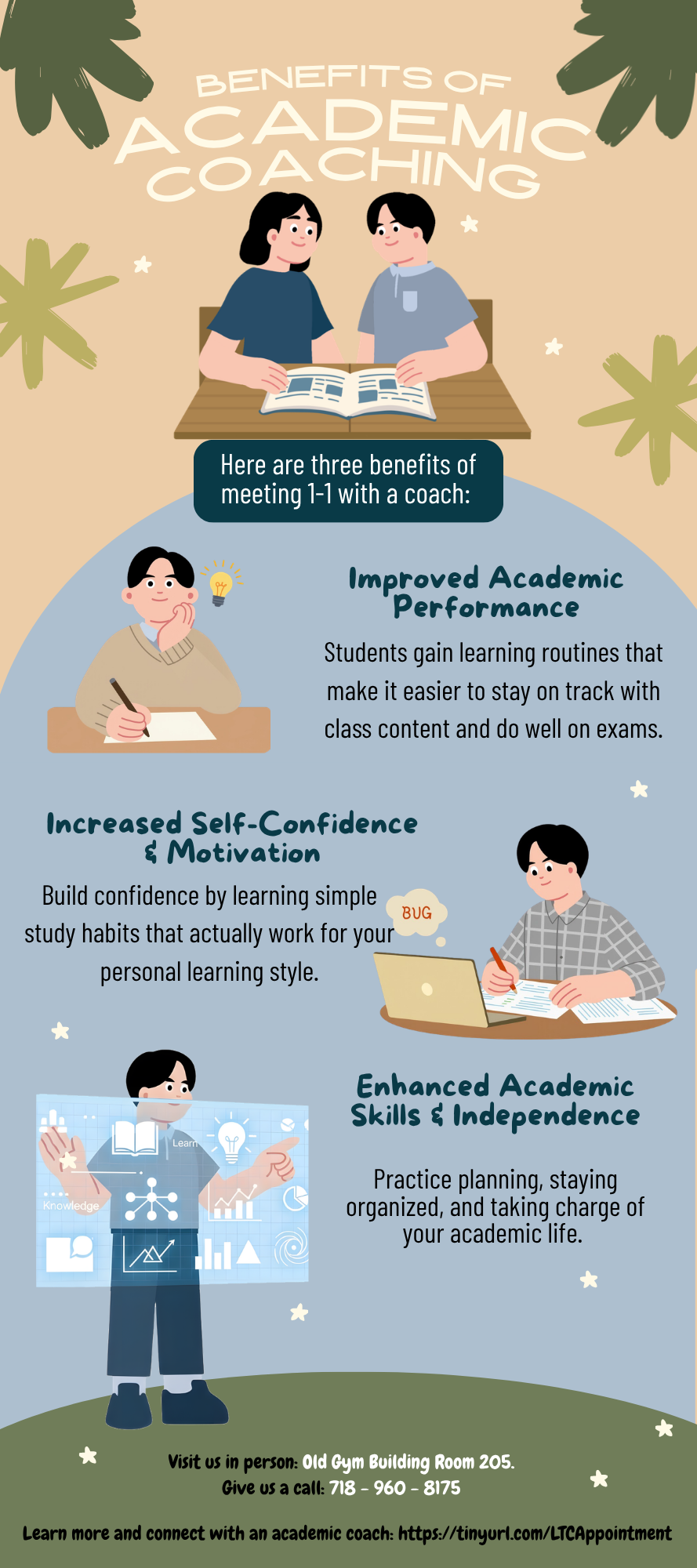 students learning about Academic Coaching