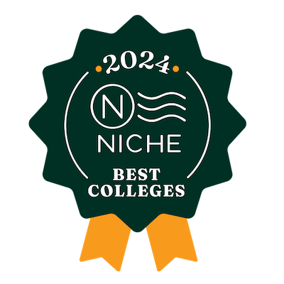Niche Badge Best College 2024 for Lehman College