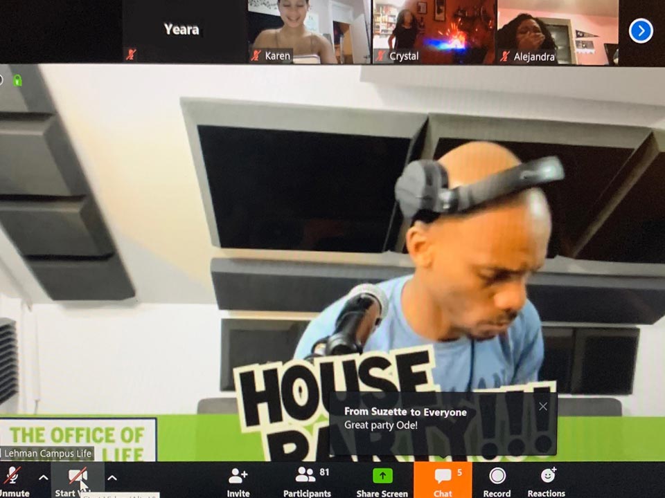 Lehman Alum DJ PHNXMP Throws Virtual House Party