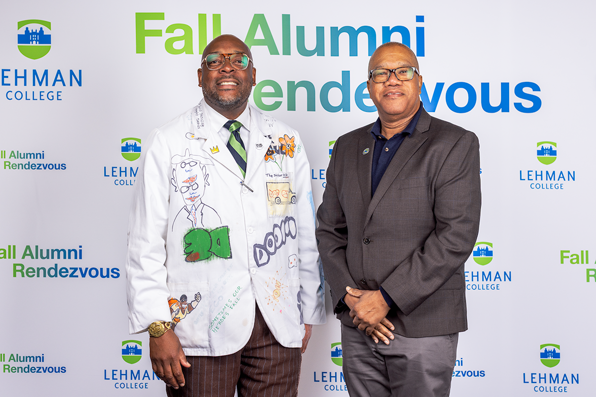 Hip Hop Director and Education Dean with Step and Repeat