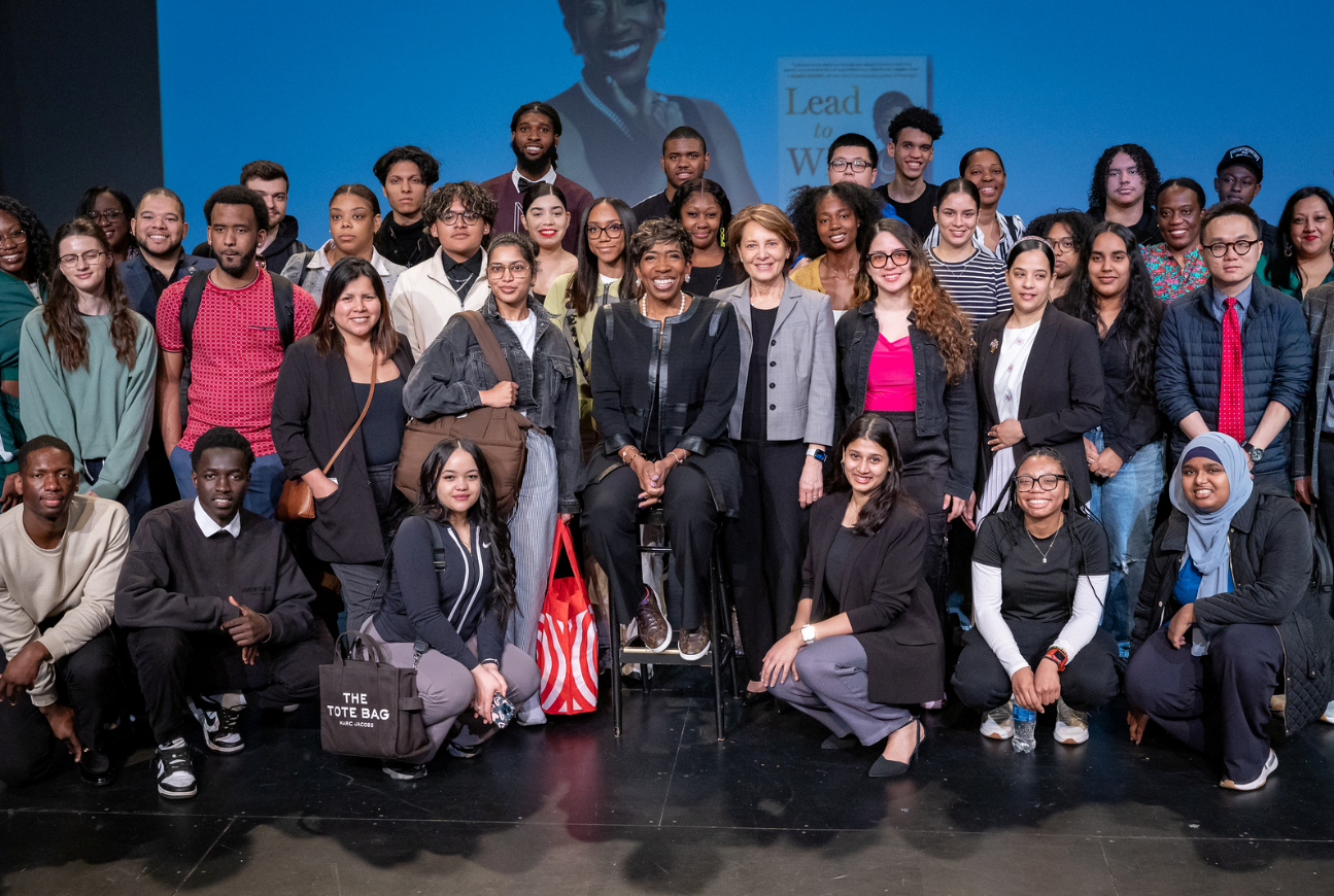 Carla Harris Inspires Lehman Students at Leadership Talk and Book Signing