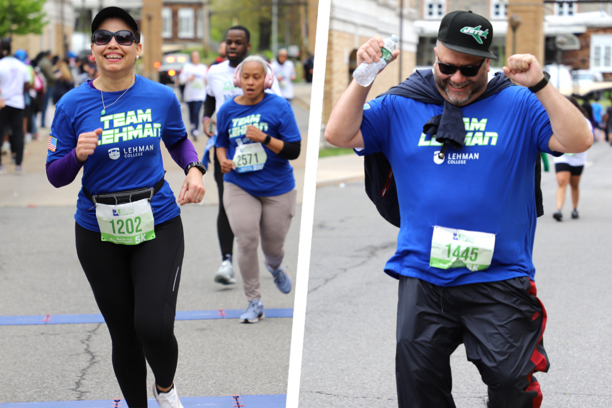 Two Team Lehman Runners at Run the Bronx 2026