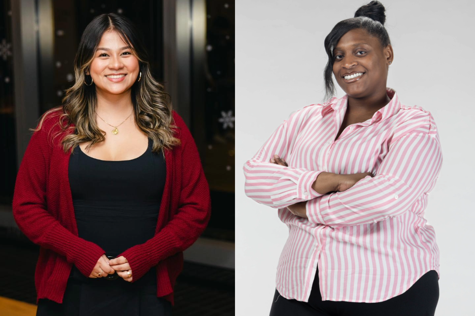 Molly Varillas and Julisha Evans