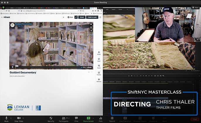 ShiftNYC Masterclass - Directing