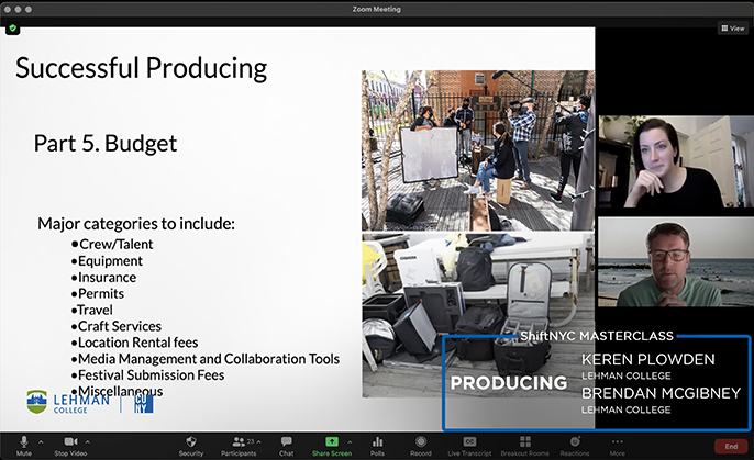 ShiftNYC Masterclass - Producing
