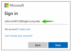 microsoft login