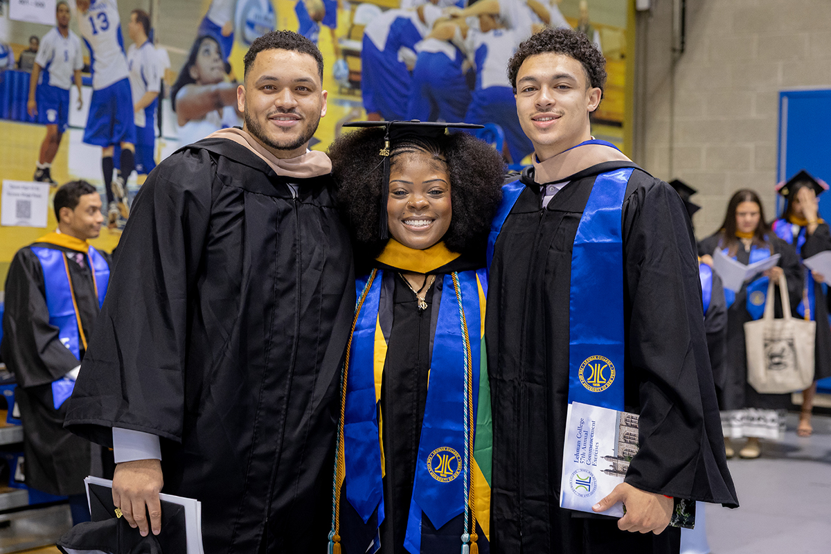 Photo of students graduating