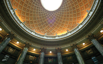 Gould Memorial Library Building on the Past