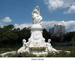 Joyce Kilmer Park Heinrich Heine Fountain