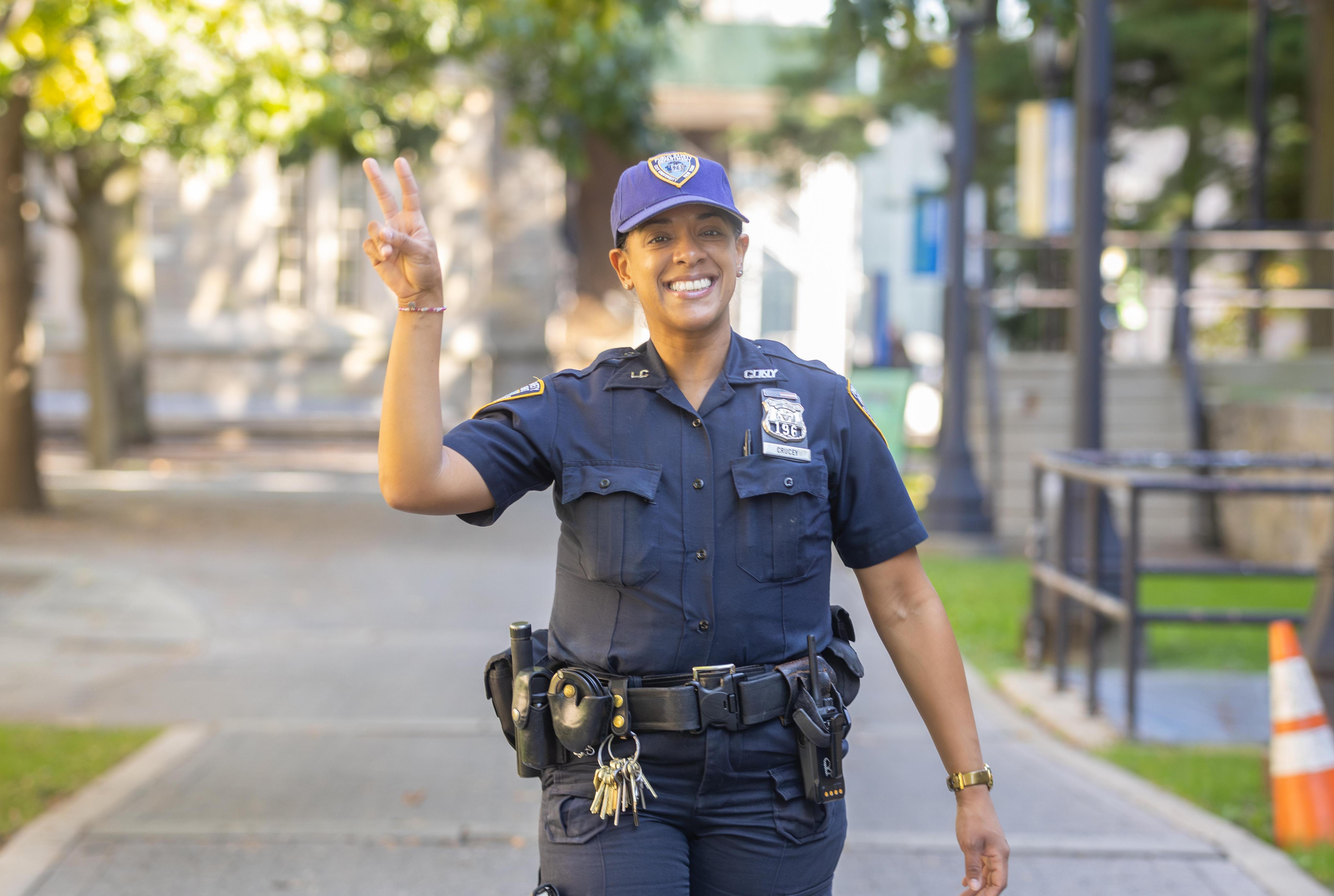 Public Safety Officer With Keys