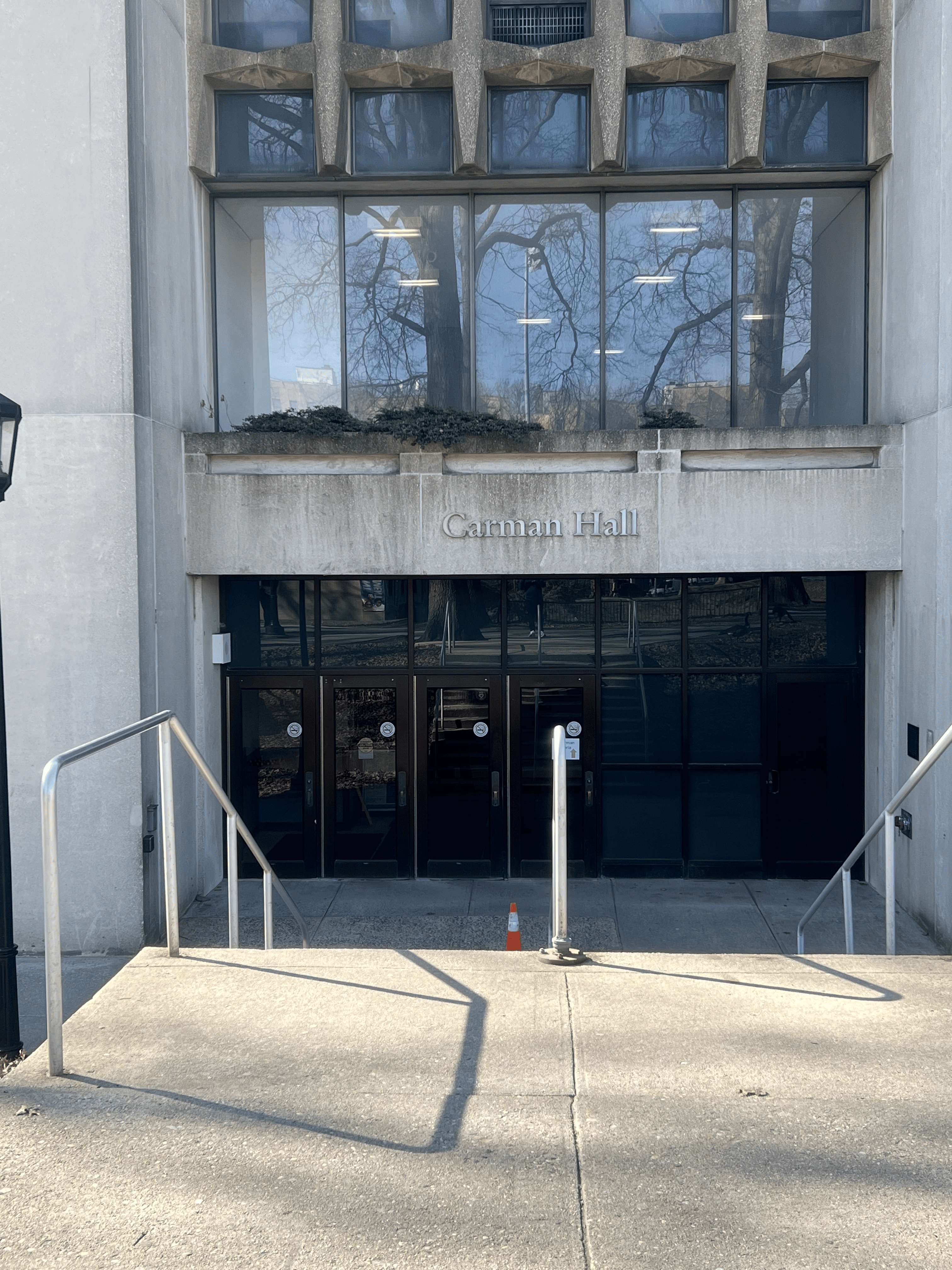 Carman Hall Outside Entrance 2