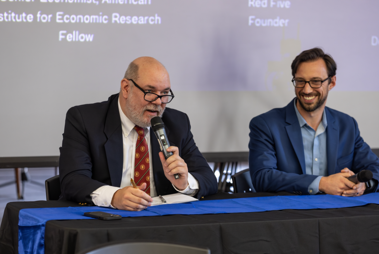School of Business Faculty on a panel