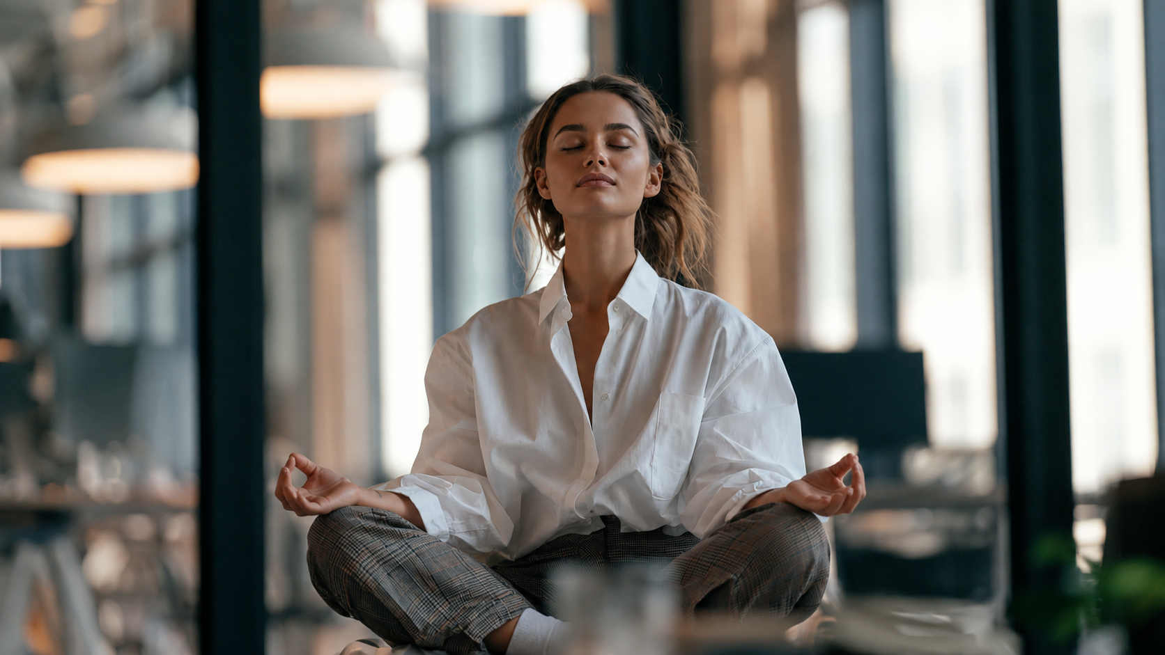 Serene Office Meditation