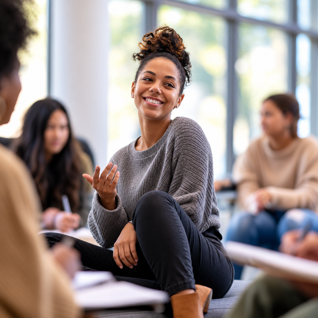 Warm Classroom Conversation