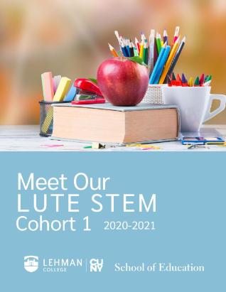Cover for cohort 1 flipbook