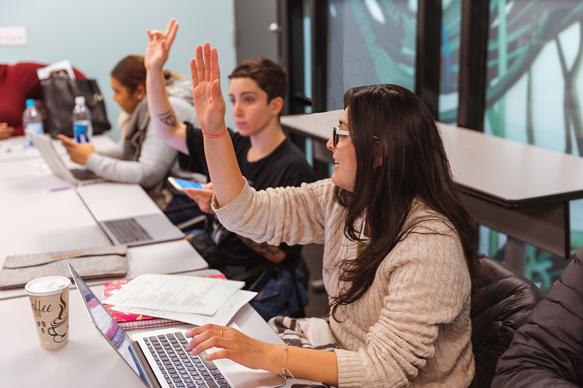 Photo of students in a classroom