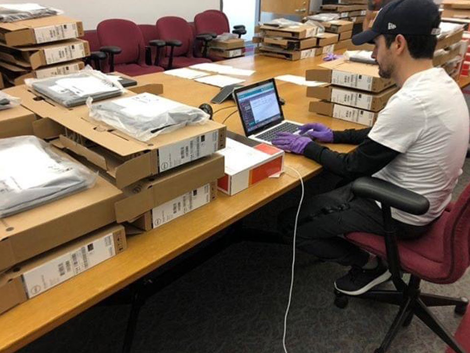 Lehman’s Laptop Loaner Program Keeps Students on Track and in Class