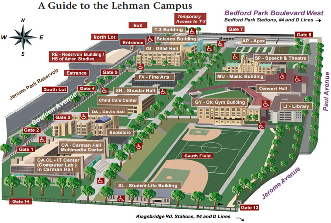 A Guide to the Lehman Campus